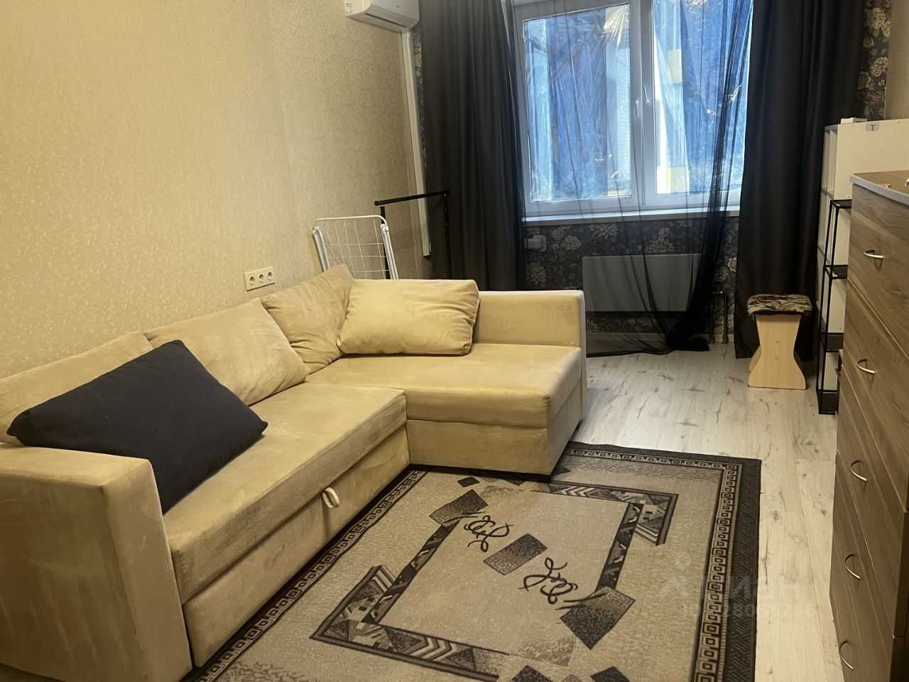 1-комнатная квартира, 38 м²