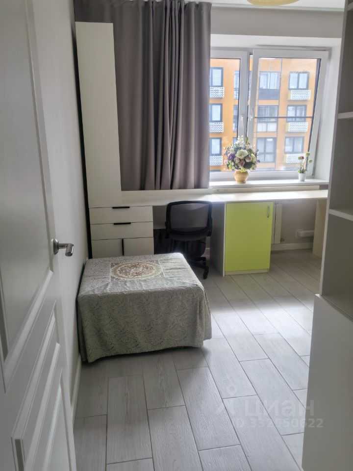 1-комнатная квартира, 37,6 м²