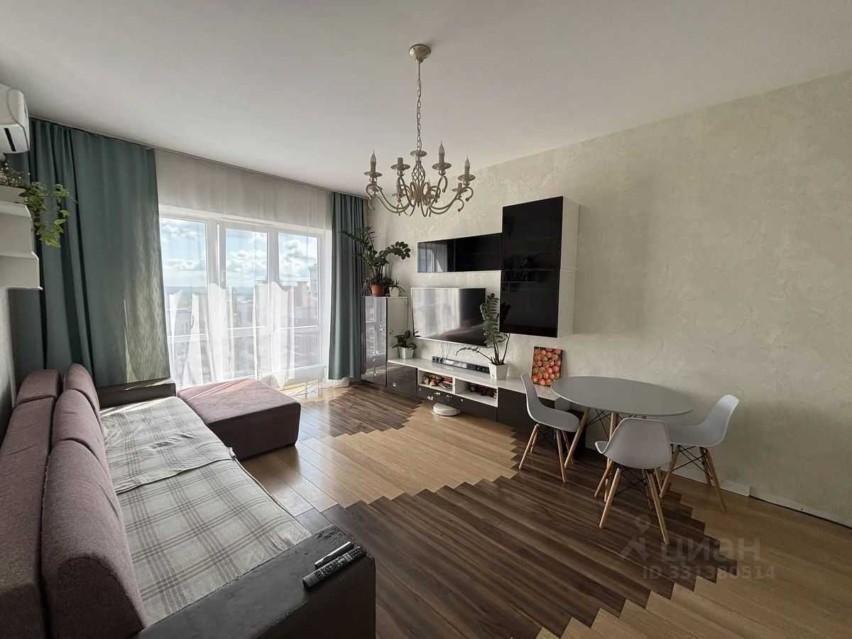 2-комнатная квартира, 66 м² — фотография 3