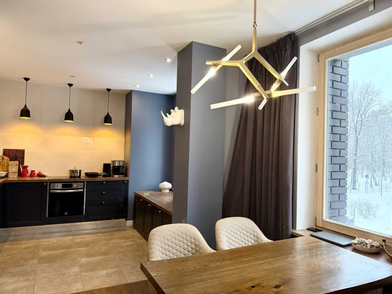 3-комнатная квартира, 55 м²