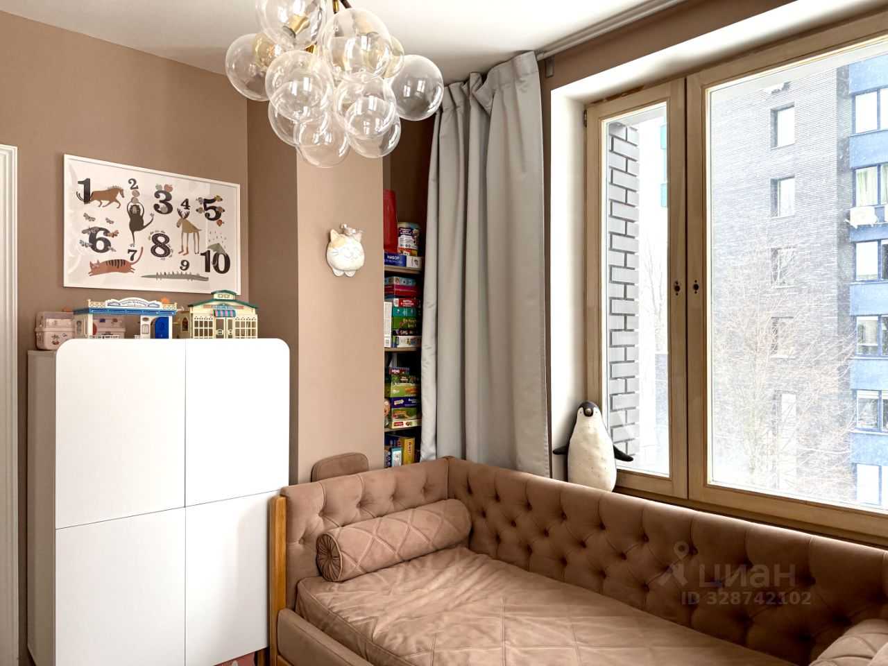 3-комнатная квартира, 55 м² — фотография 2