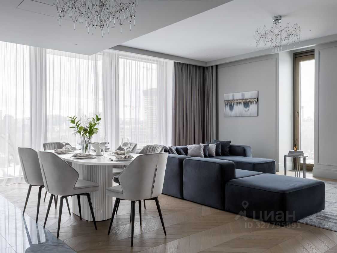 3-комнатная квартира, 132 м²