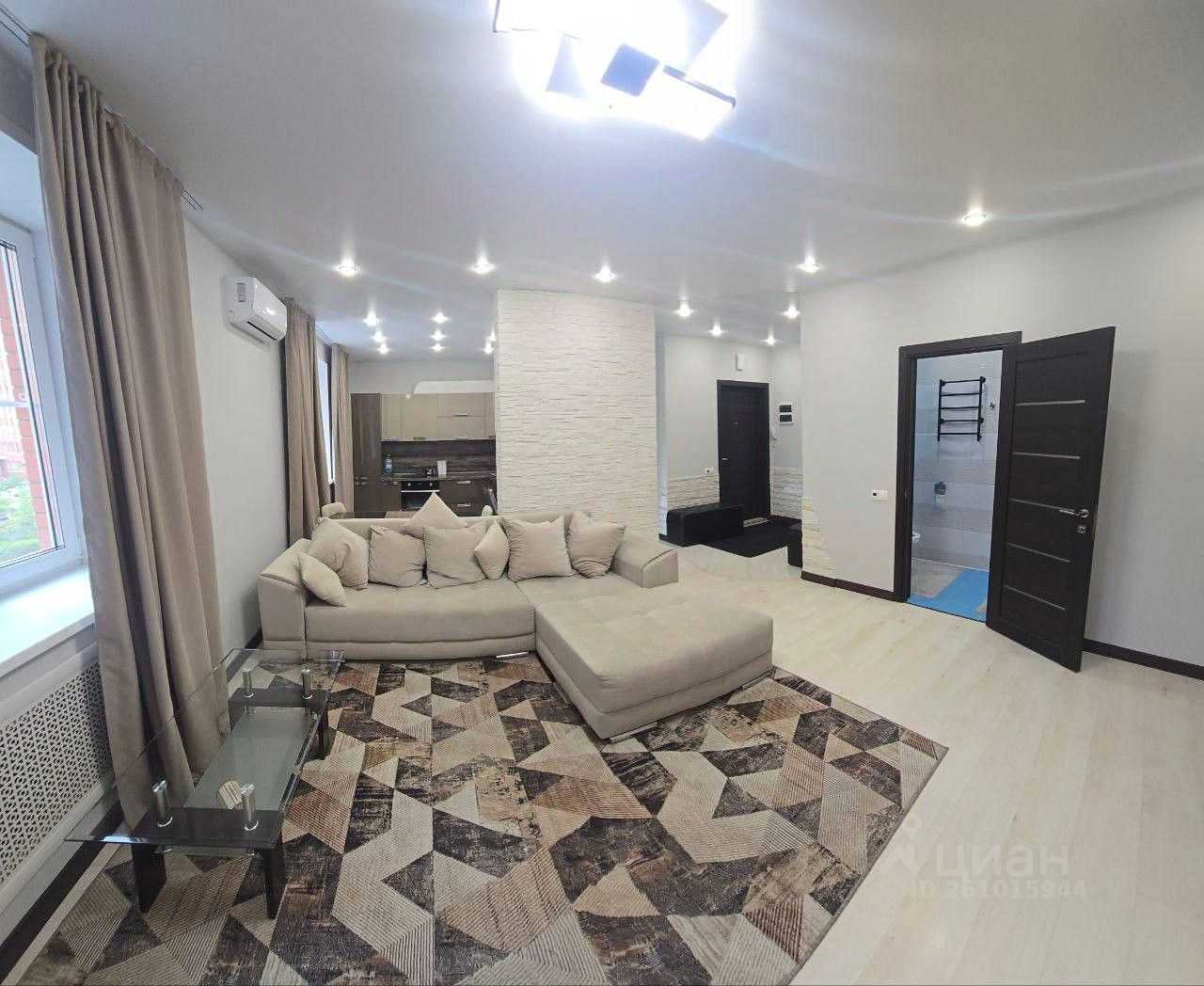 3-комнатная квартира, 97 м²