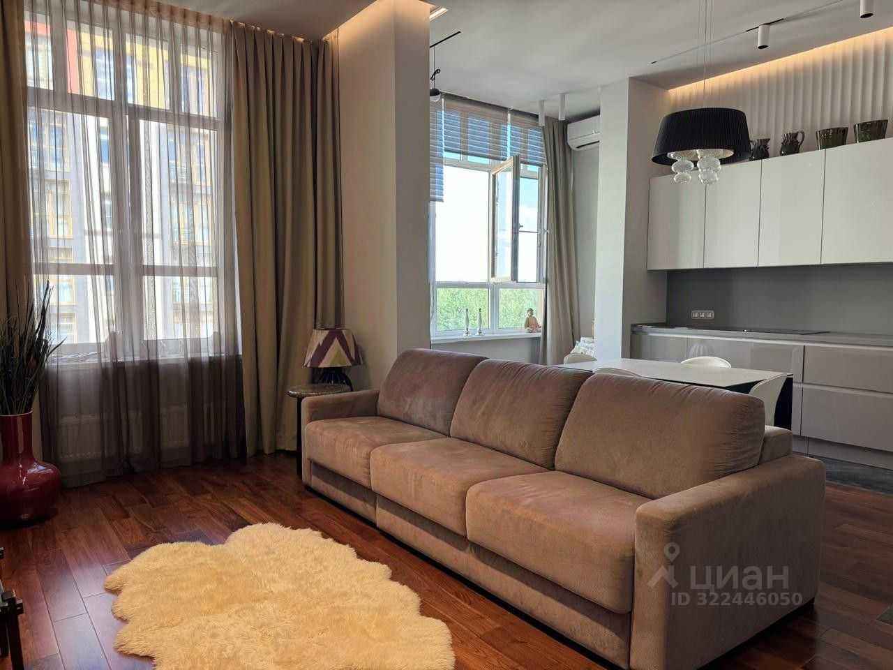 2-комнатная квартира, 62,2 м² — фотография 2