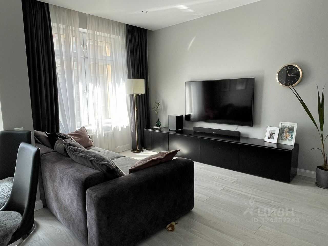 1-комнатная квартира, 50 м² — фотография 2