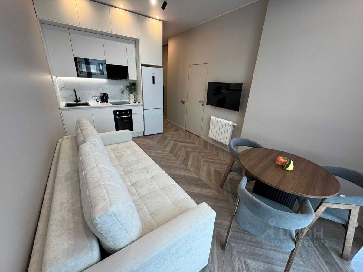 1-комнатная квартира, 39 м²