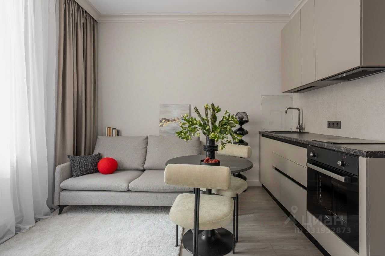 1-комнатная квартира, 40 м² — фотография 2