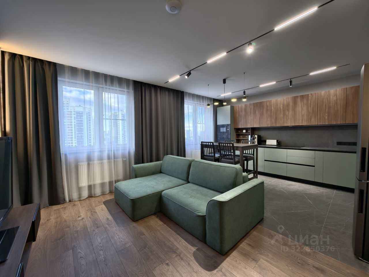 3-комнатная квартира, 87 м²