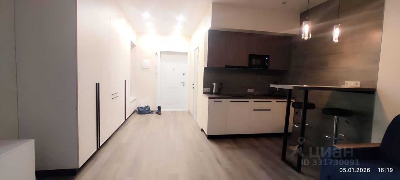 1-комнатная квартира, 27 м² — фотография 3