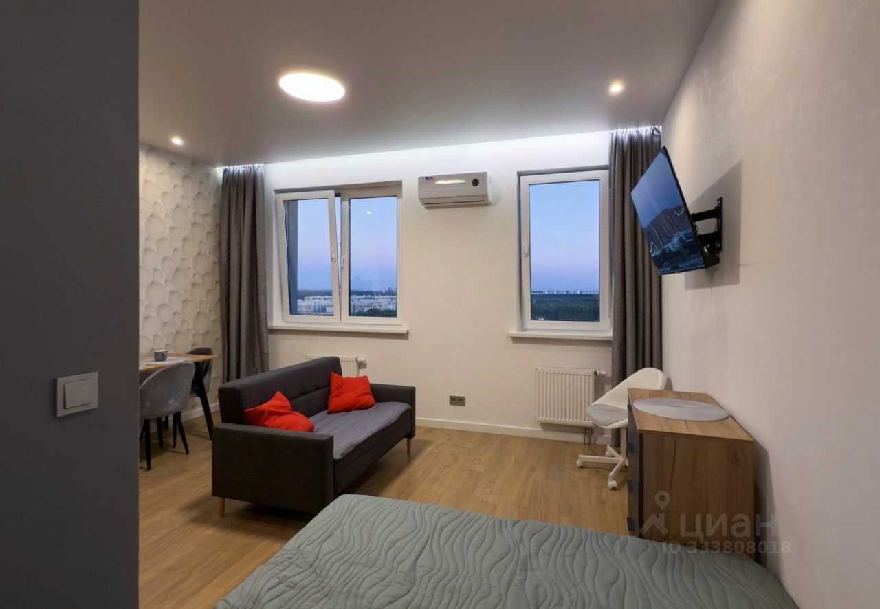 1-комнатная квартира, 28,3 м²