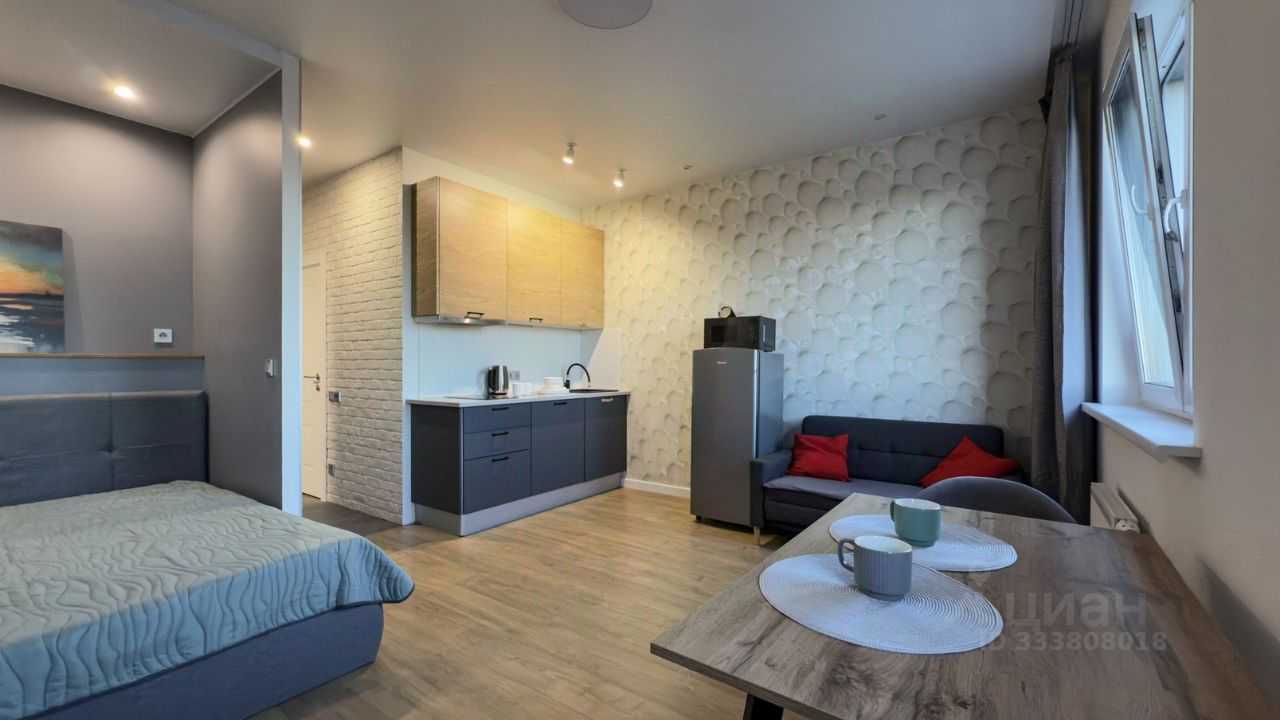 1-комнатная квартира, 28,3 м² — фотография 3