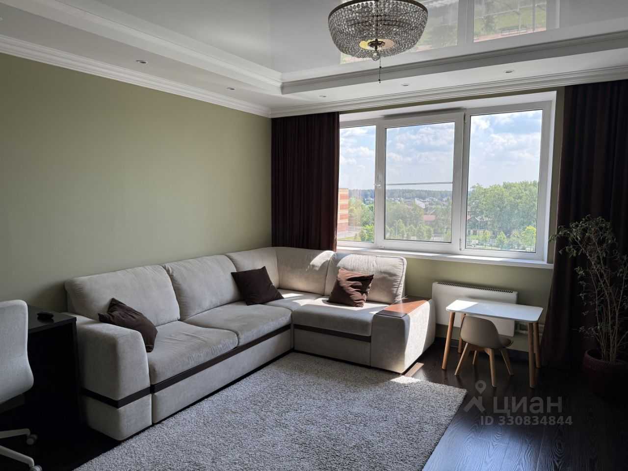 2-комнатная квартира, 55 м² — фотография 2