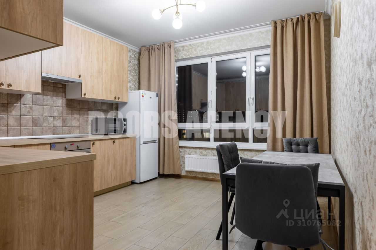 1-комнатная квартира, 43,2 м²