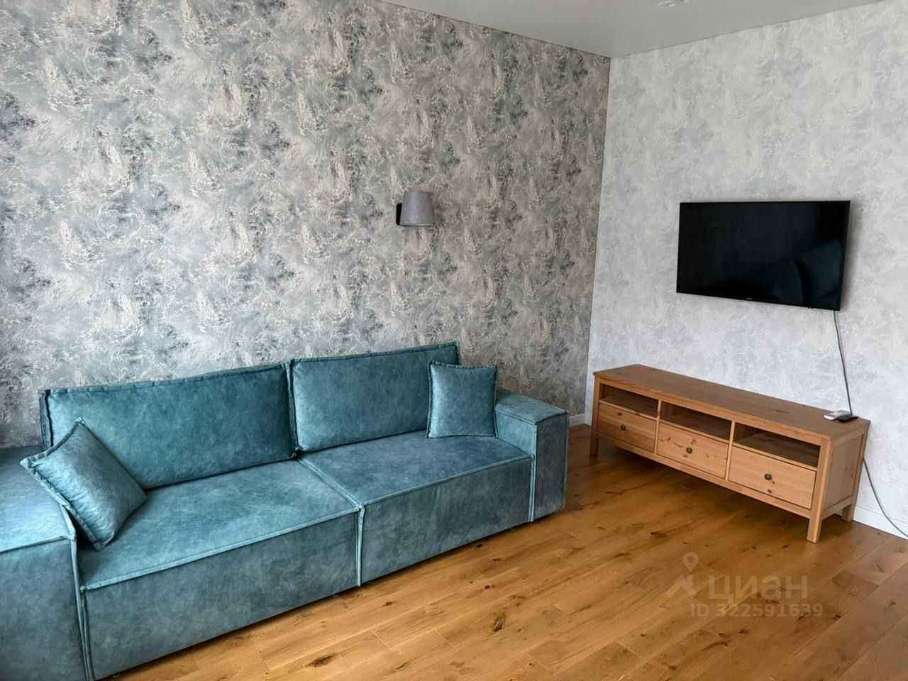 1-комнатная квартира, 40 м² — фотография 2