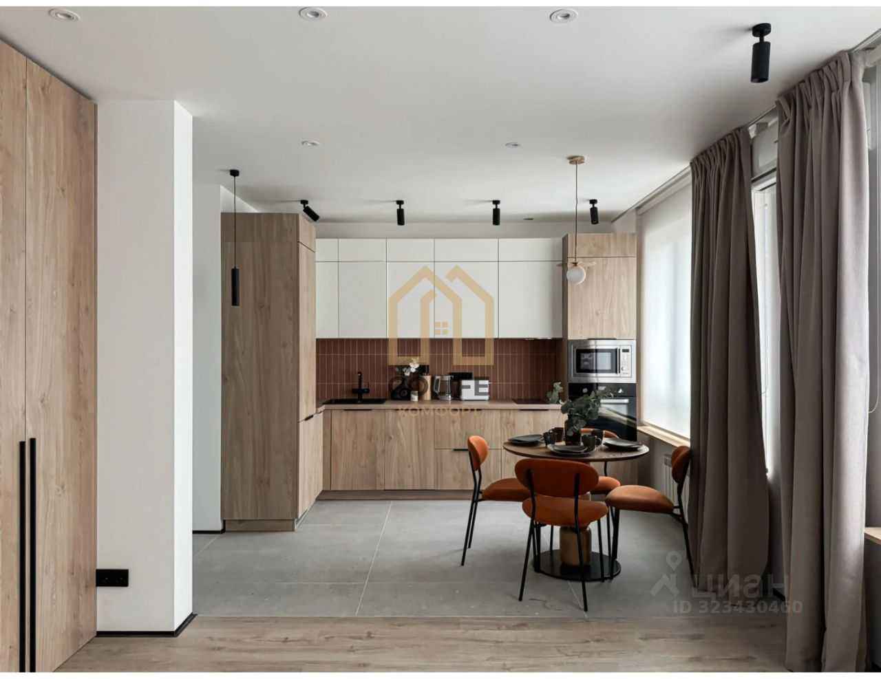 1-комнатная квартира, 39,7 м²