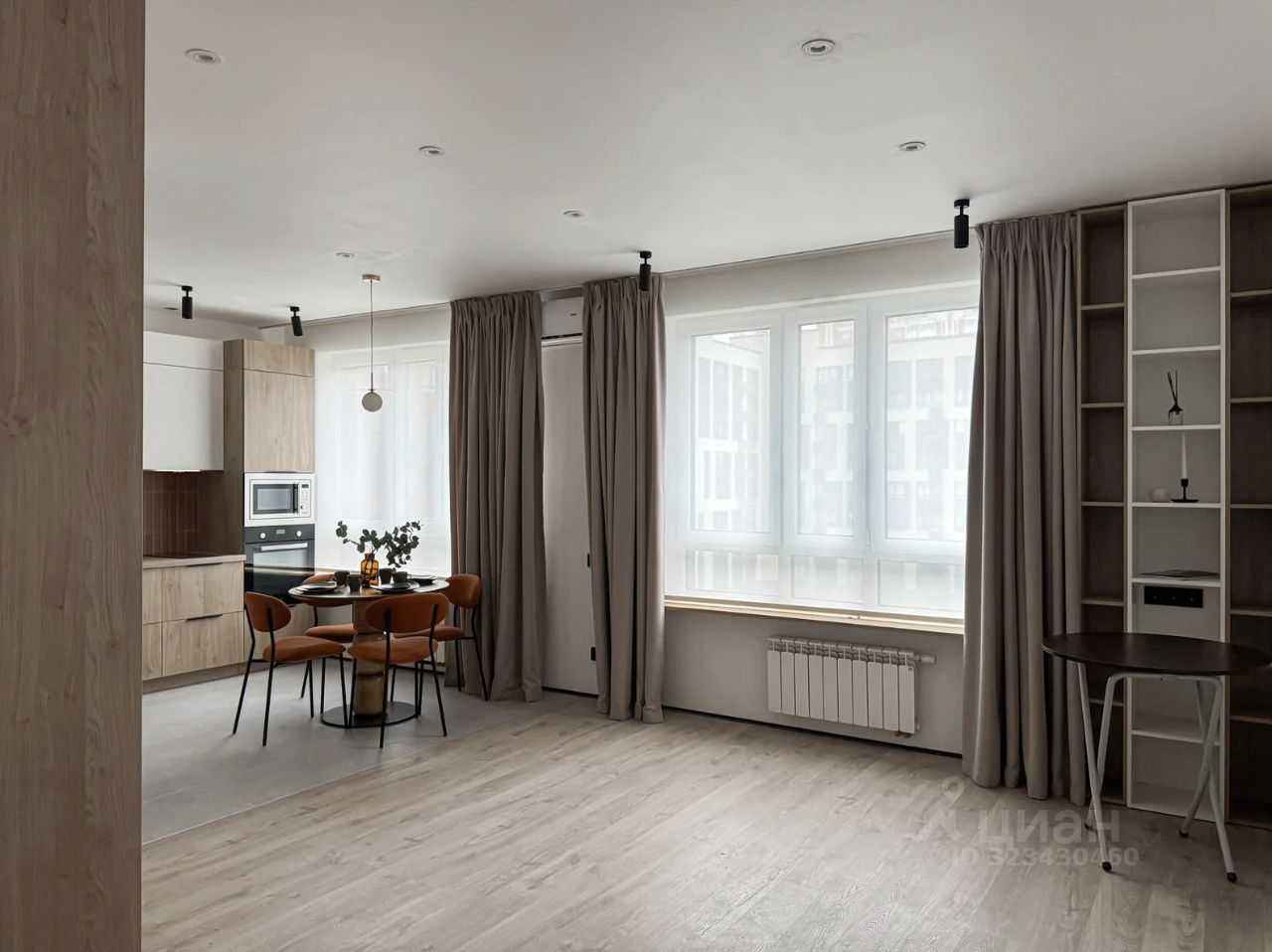 1-комнатная квартира, 39,7 м² — фотография 2