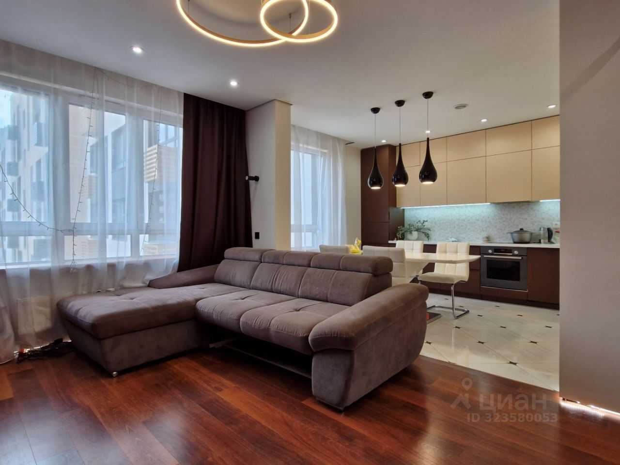 2-комнатная квартира, 80 м²