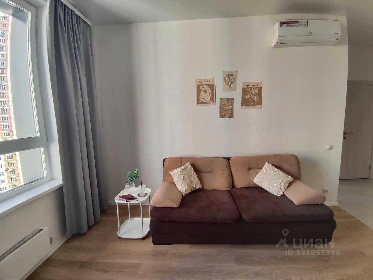 2-комнатная квартира, 38 м²