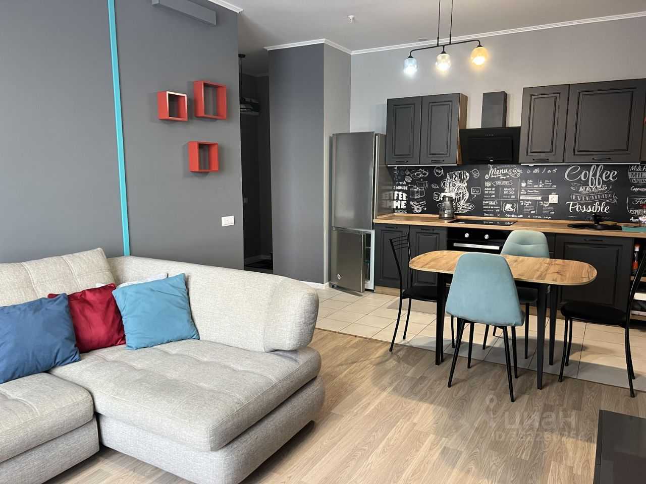 1-комнатная квартира, 42 м²