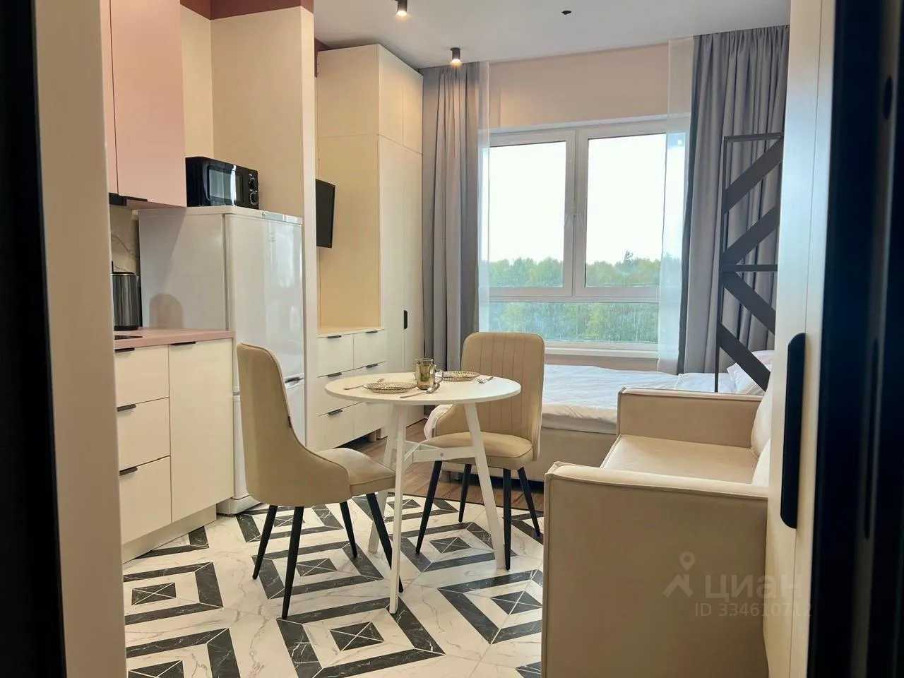 1-комнатная квартира, 22 м²
