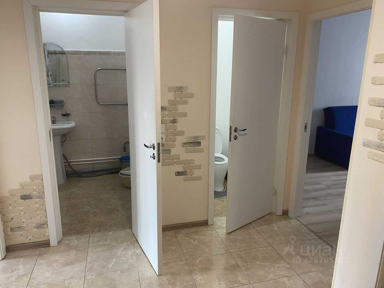 2-комнатная квартира, 56 м² — фотография 3