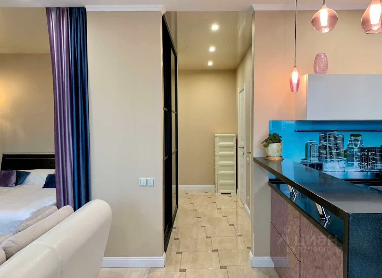 1-комнатная квартира, 46 м² — фотография 2