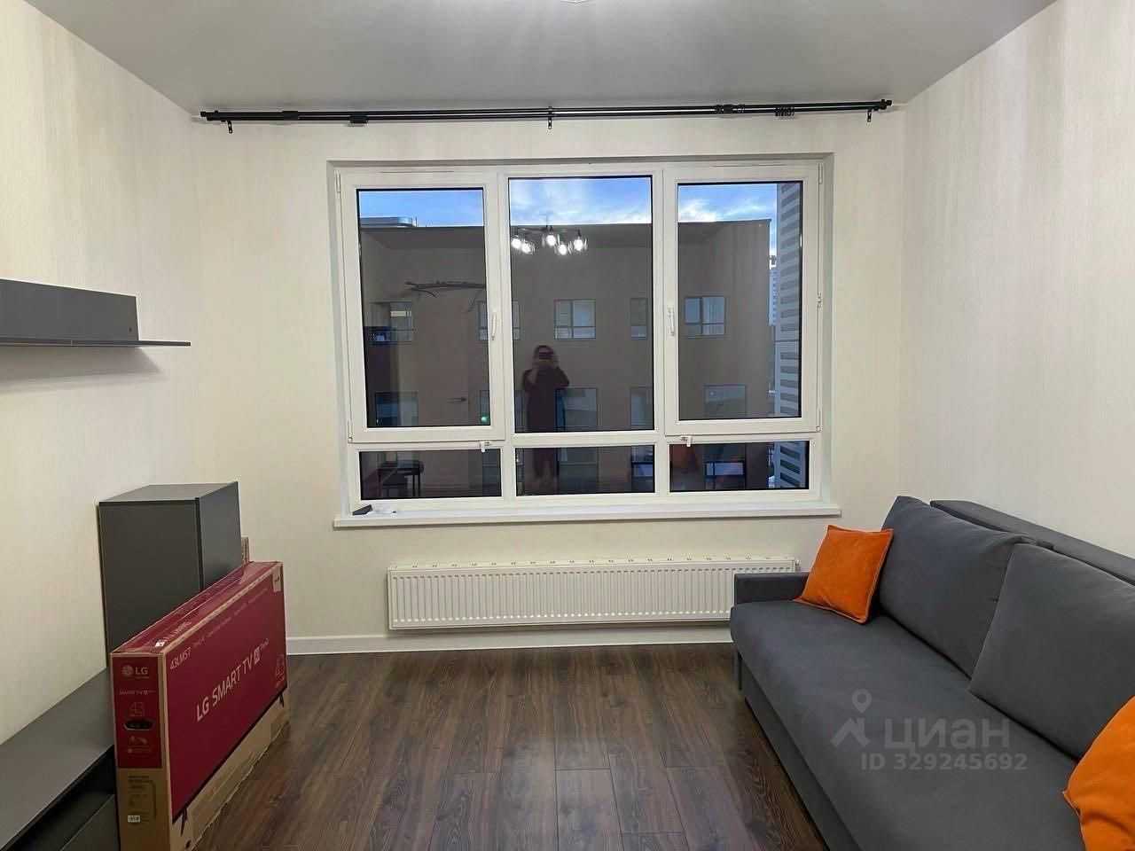 1-комнатная квартира, 43 м² — фотография 2