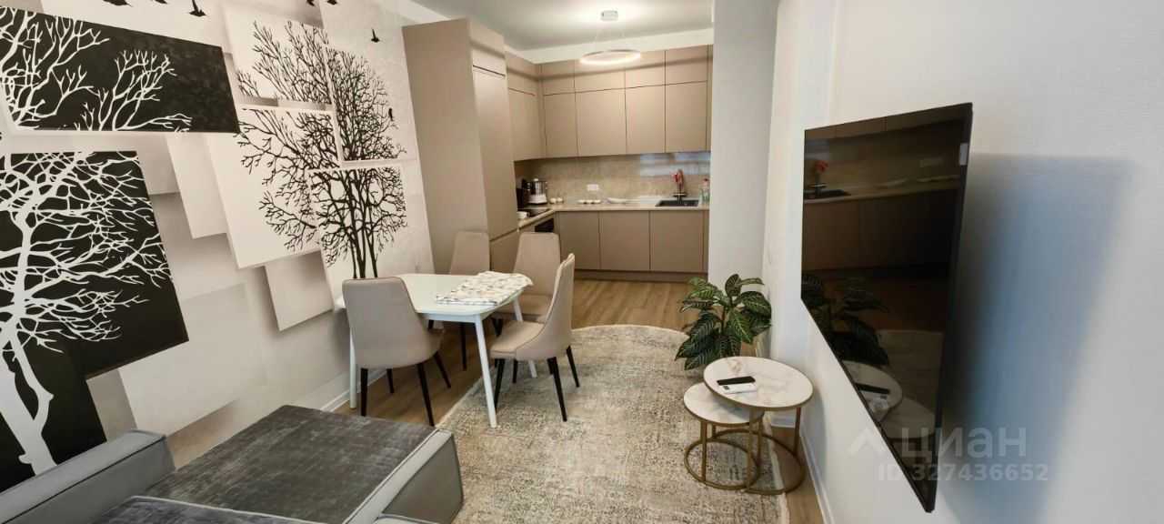 3-комнатная квартира, 56 м²