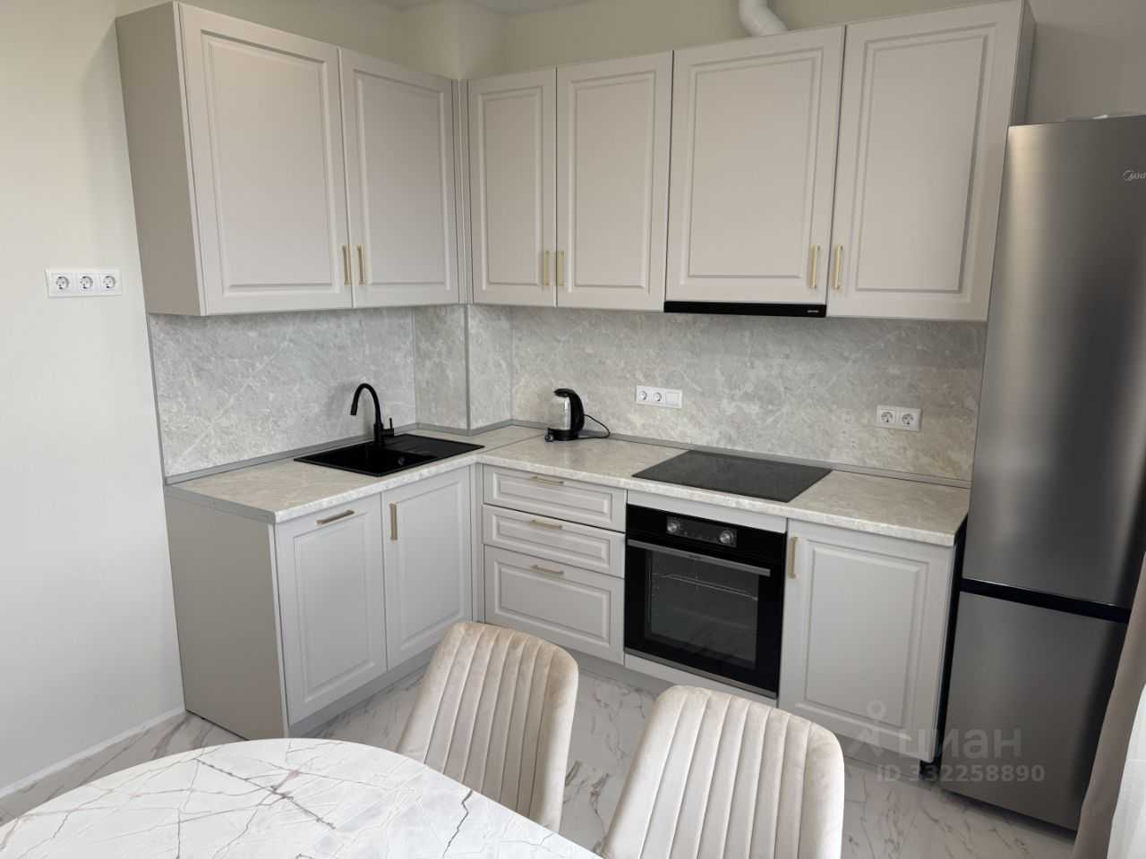 2-комнатная квартира, 52,8 м²