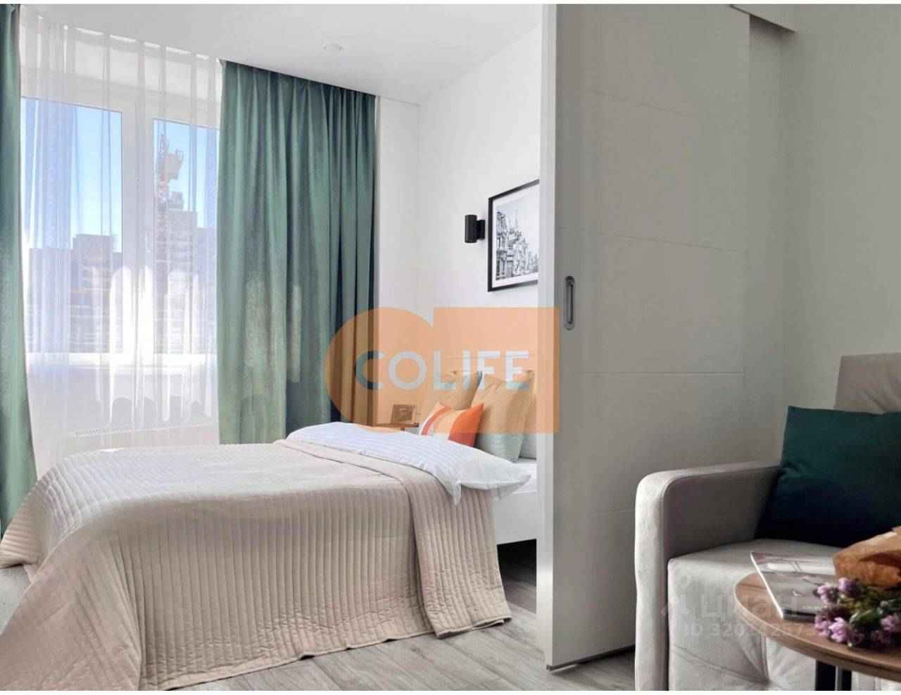 1-комнатная квартира, 44,5 м²