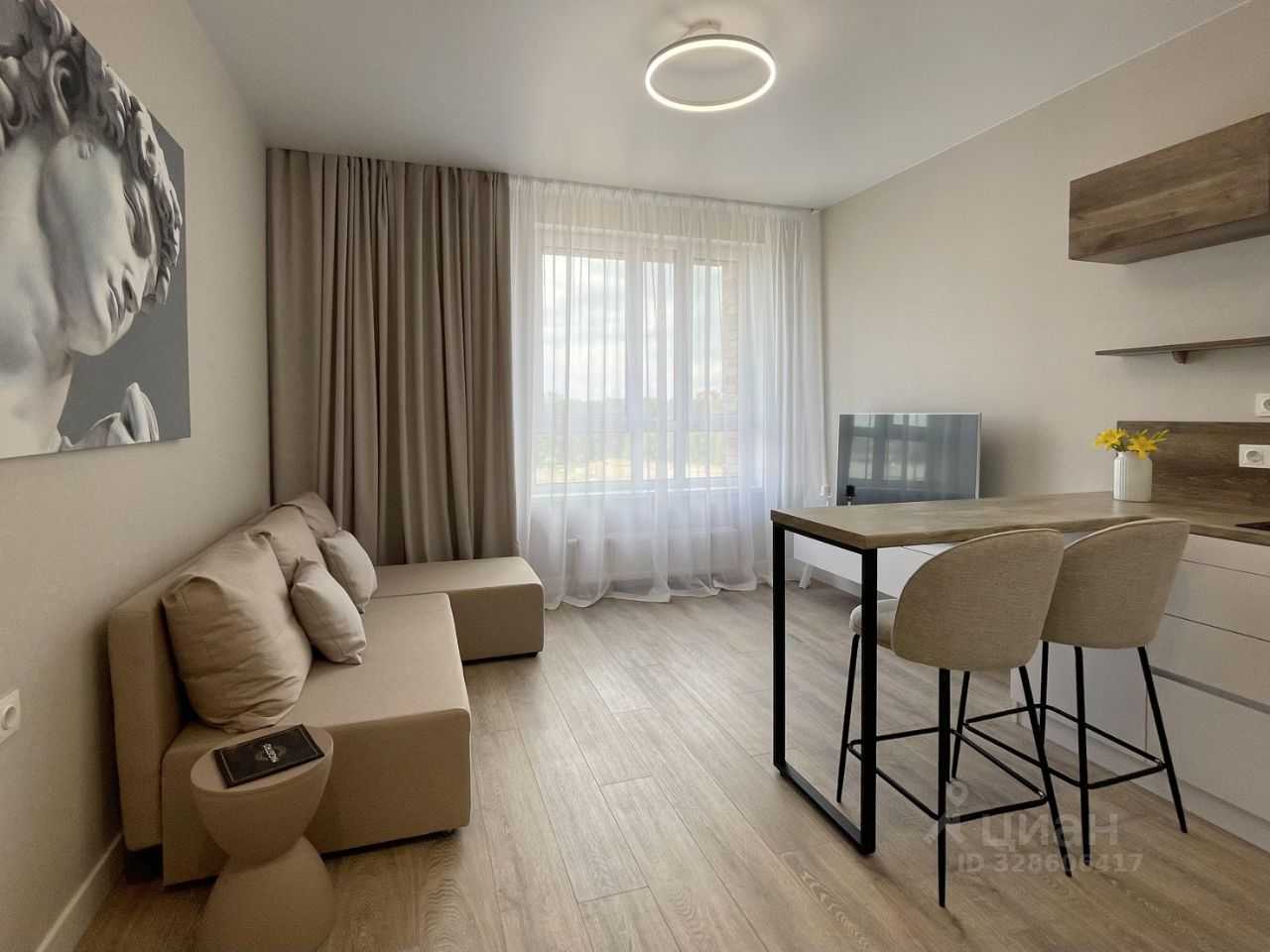 1-комнатная квартира, 25 м² — фотография 2
