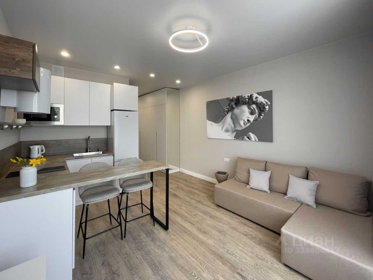 1-комнатная квартира, 25 м² — фотография 3