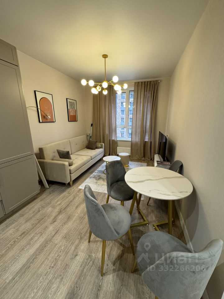 1-комнатная квартира, 37 м² — фотография 3