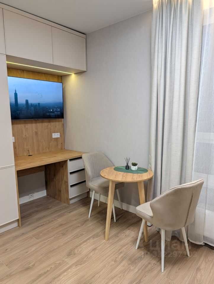 1-комнатная квартира, 21,2 м²