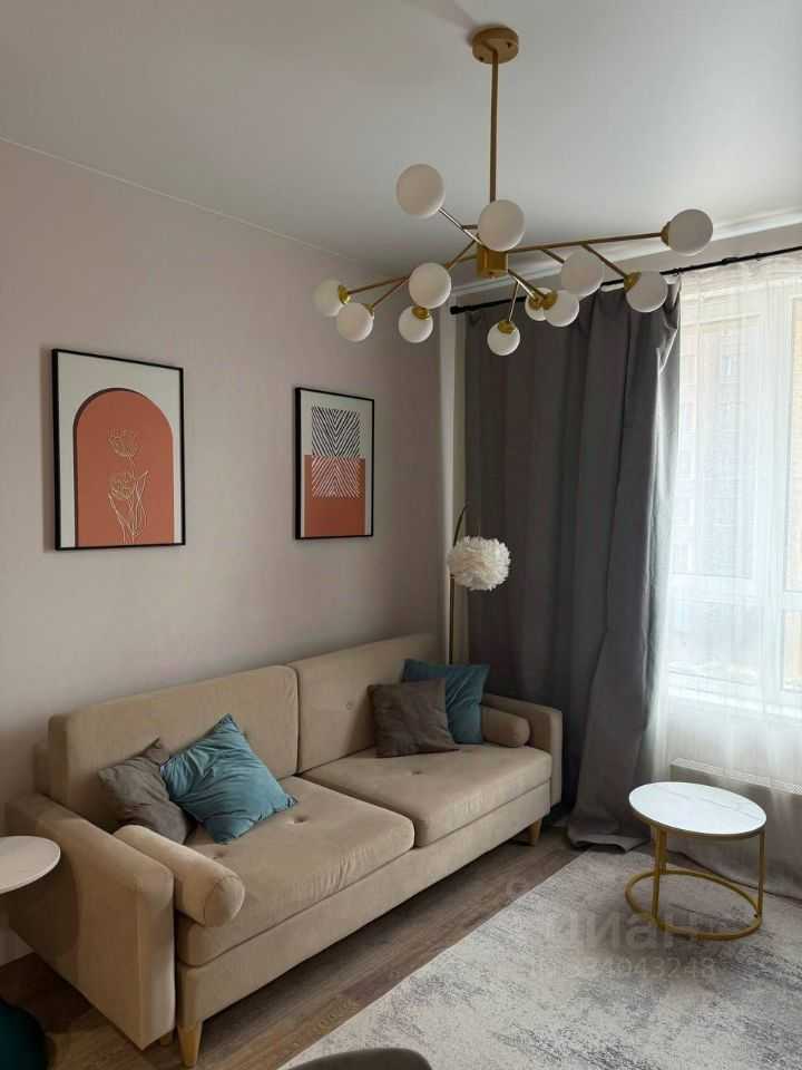 1-комнатная квартира, 37 м² — фотография 2