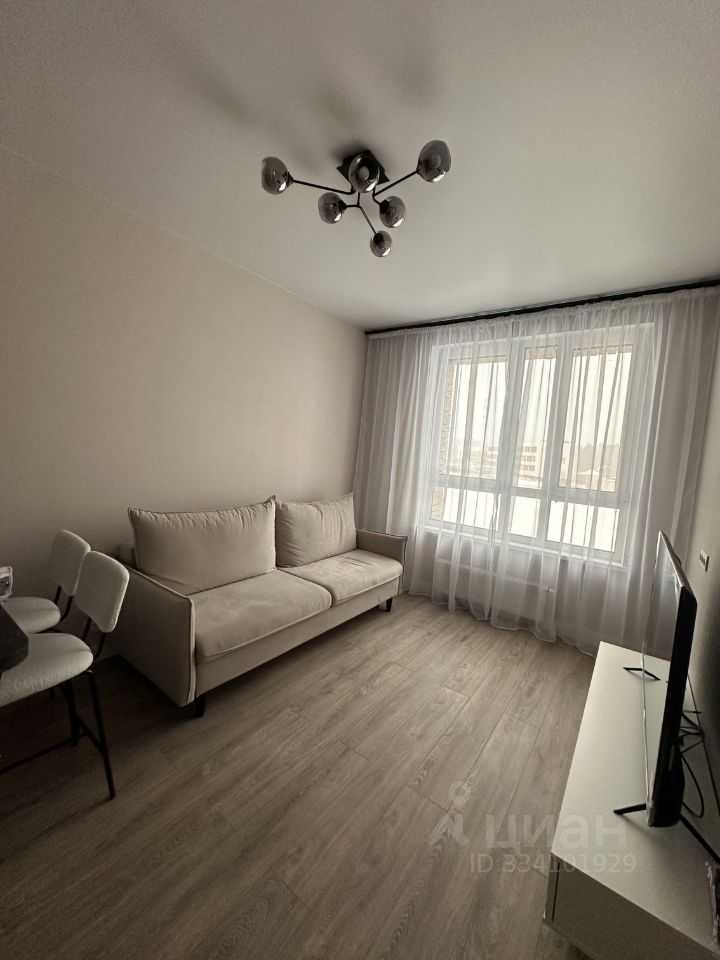 1-комнатная квартира, 37 м²