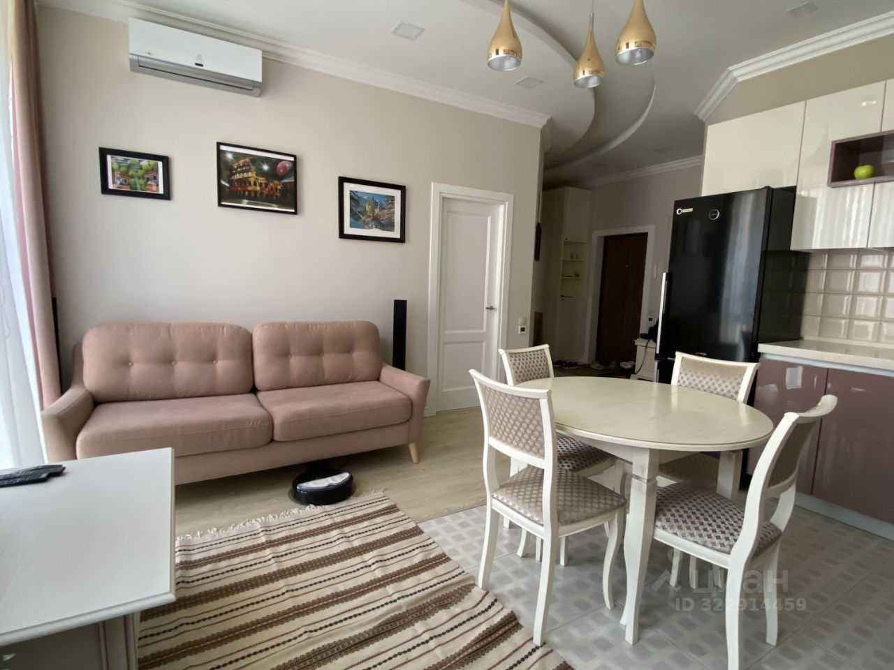 3-комнатная квартира, 65 м²