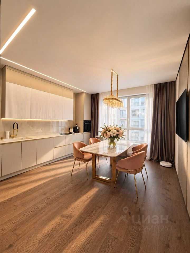 3-комнатная квартира, 104 м²