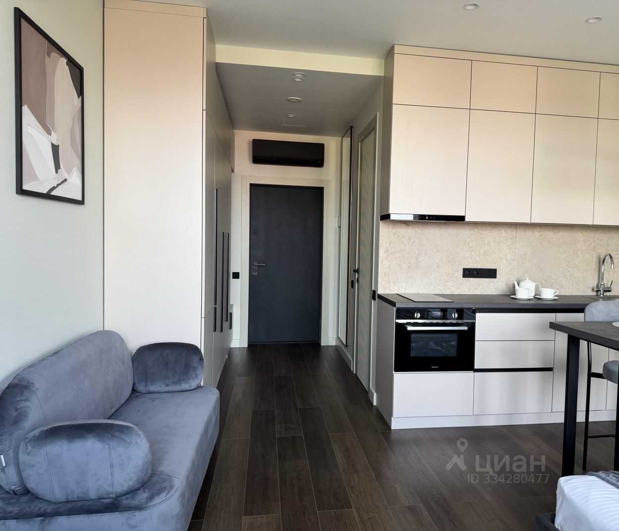 1-комнатная квартира, 28 м²