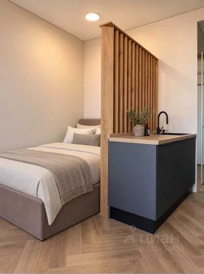 1-комнатная квартира, 27,7 м²