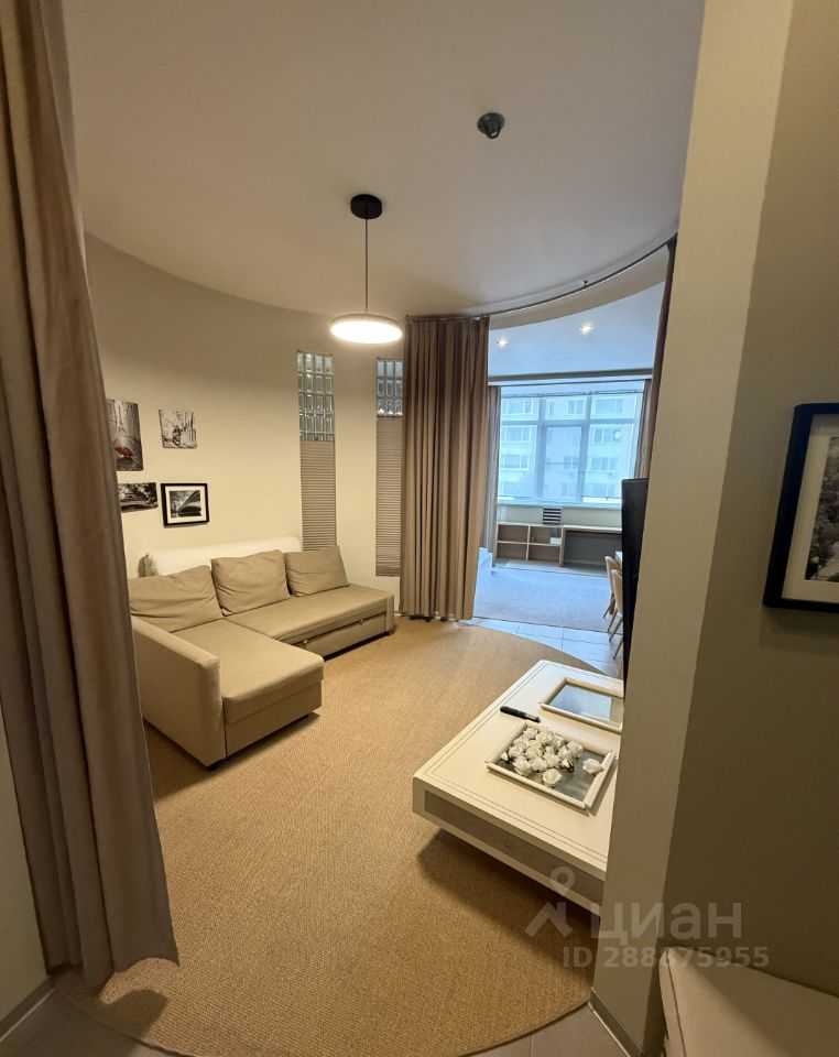 1-комнатная квартира, 58 м² — фотография 2