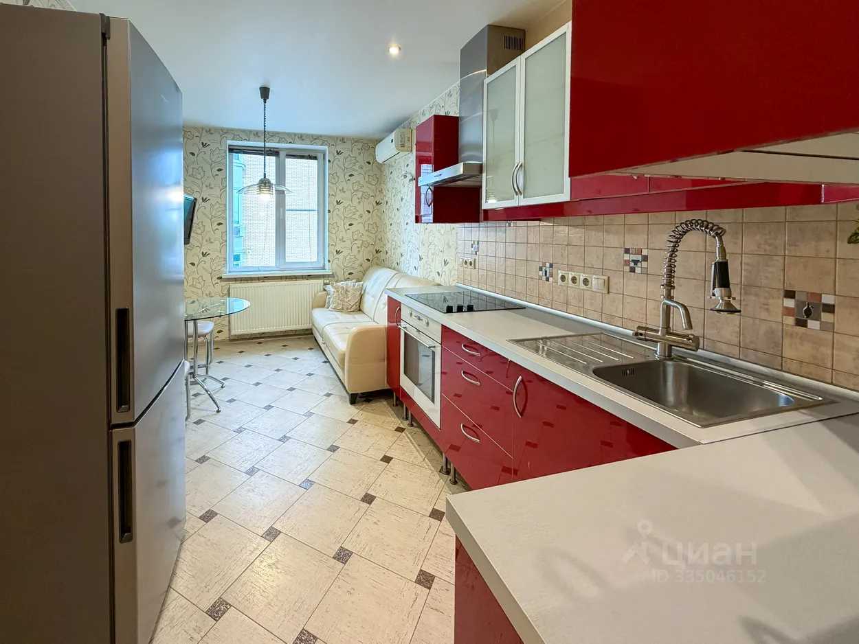 1-комнатная квартира, 40,9 м²