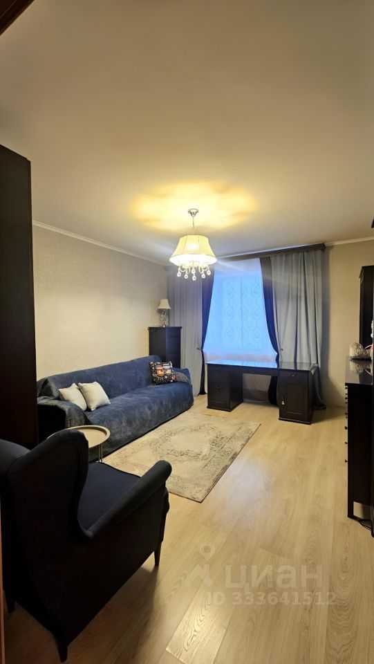 2-комнатная квартира, 55 м²