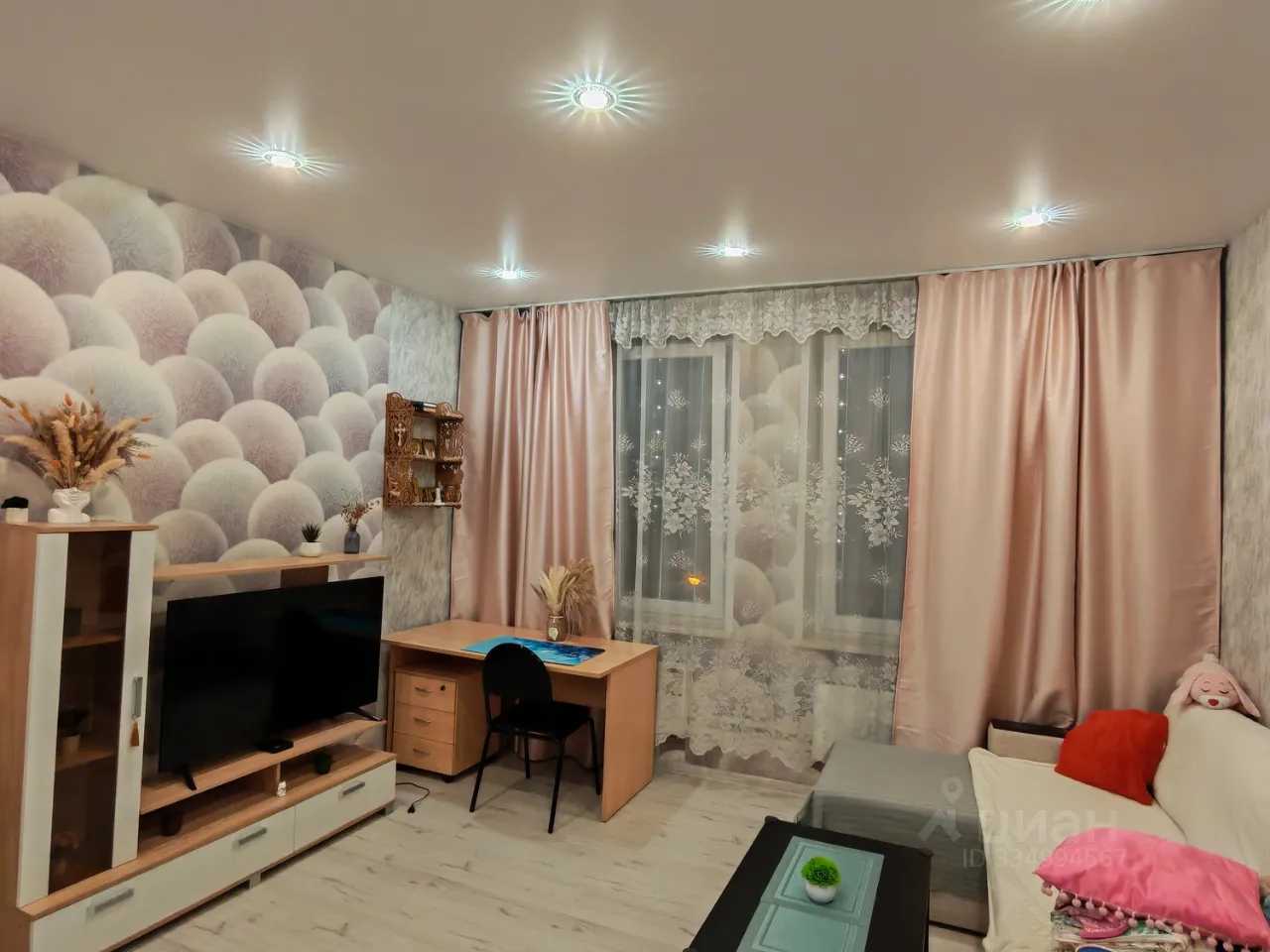 1-комнатная квартира, 39 м²