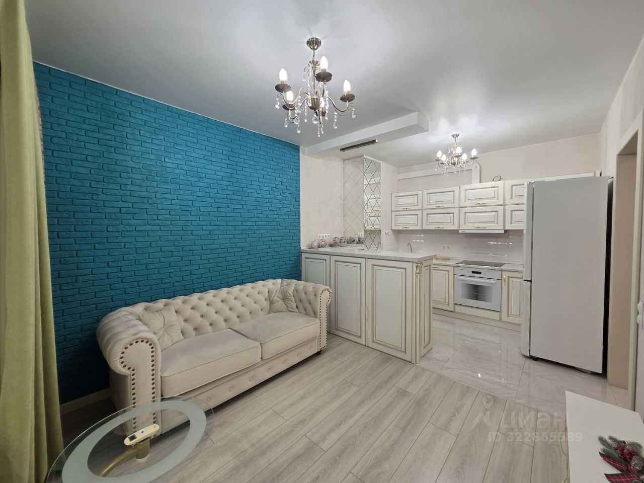 1-комнатная квартира, 35,9 м²