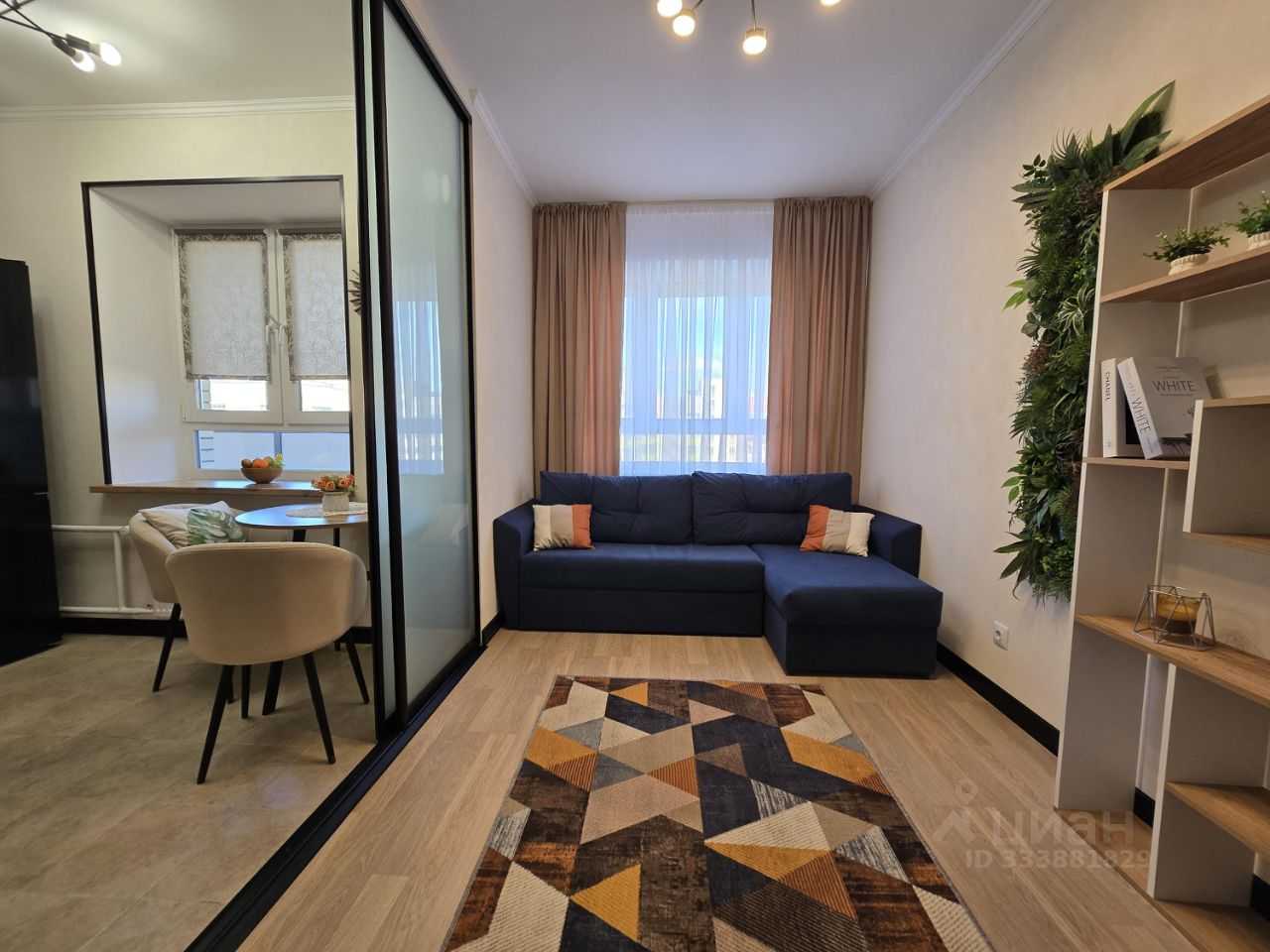 2-комнатная квартира, 43 м²