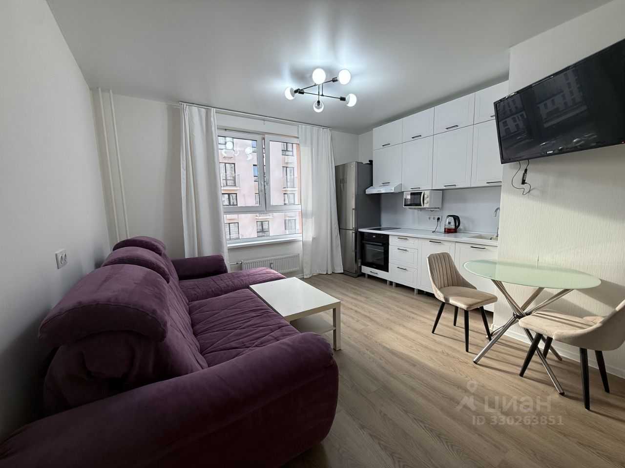 1-комнатная квартира, 40 м²