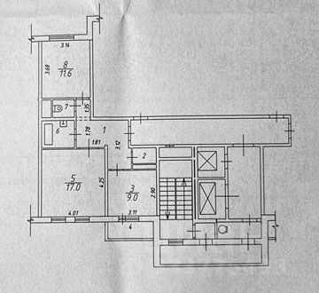 2-комнатная квартира, 56,9 м²
