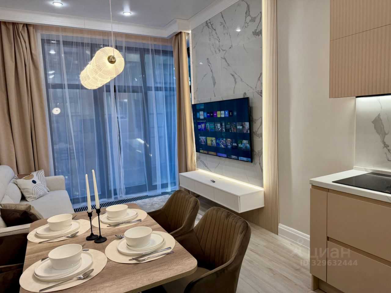 3-комнатная квартира, 58 м² — фотография 2