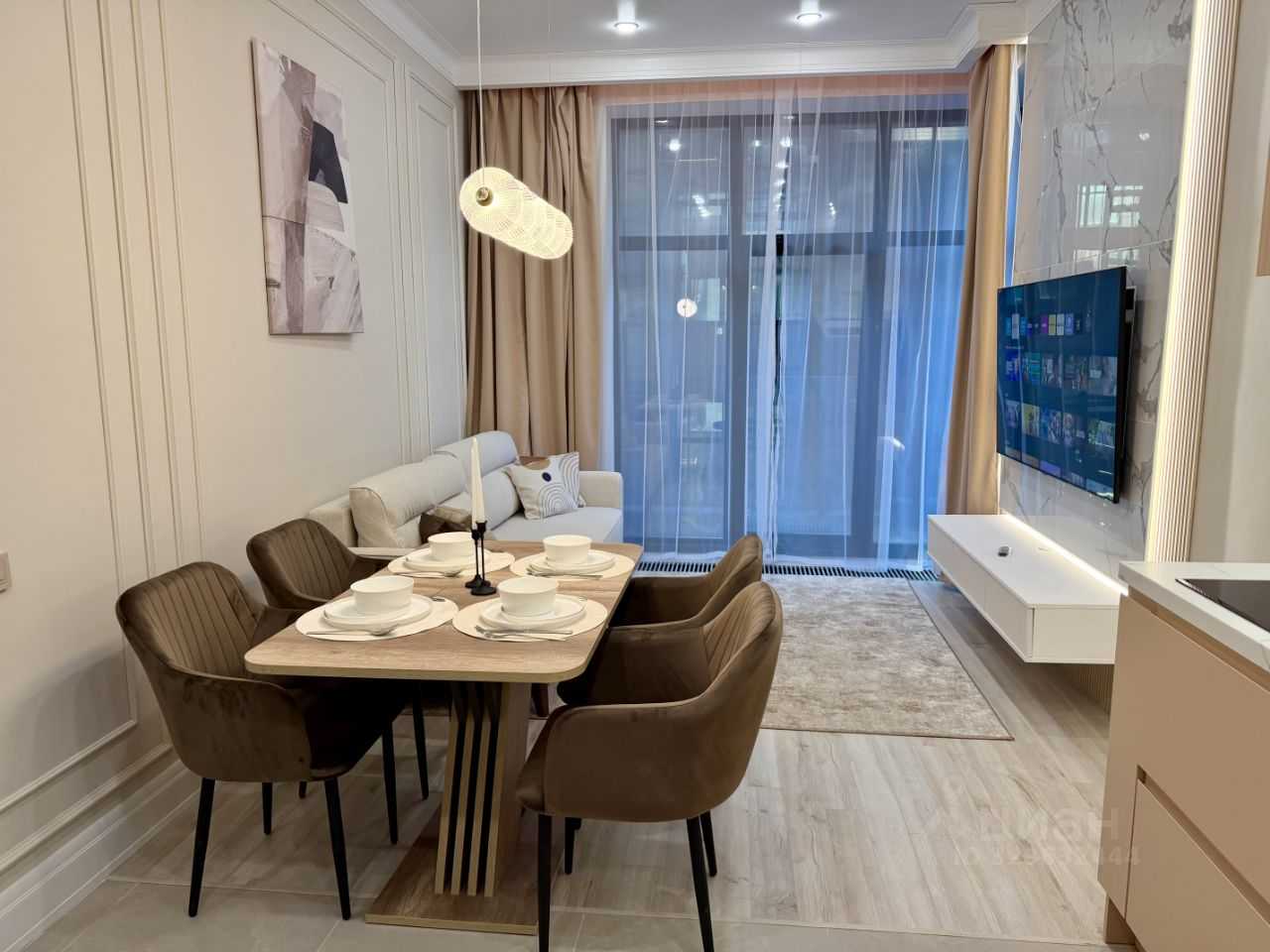 3-комнатная квартира, 58 м²